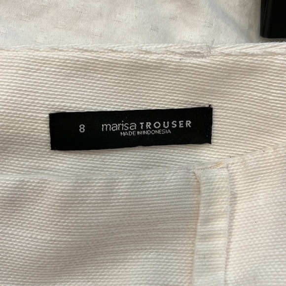 Loft white slacks - Picture 7 of 8